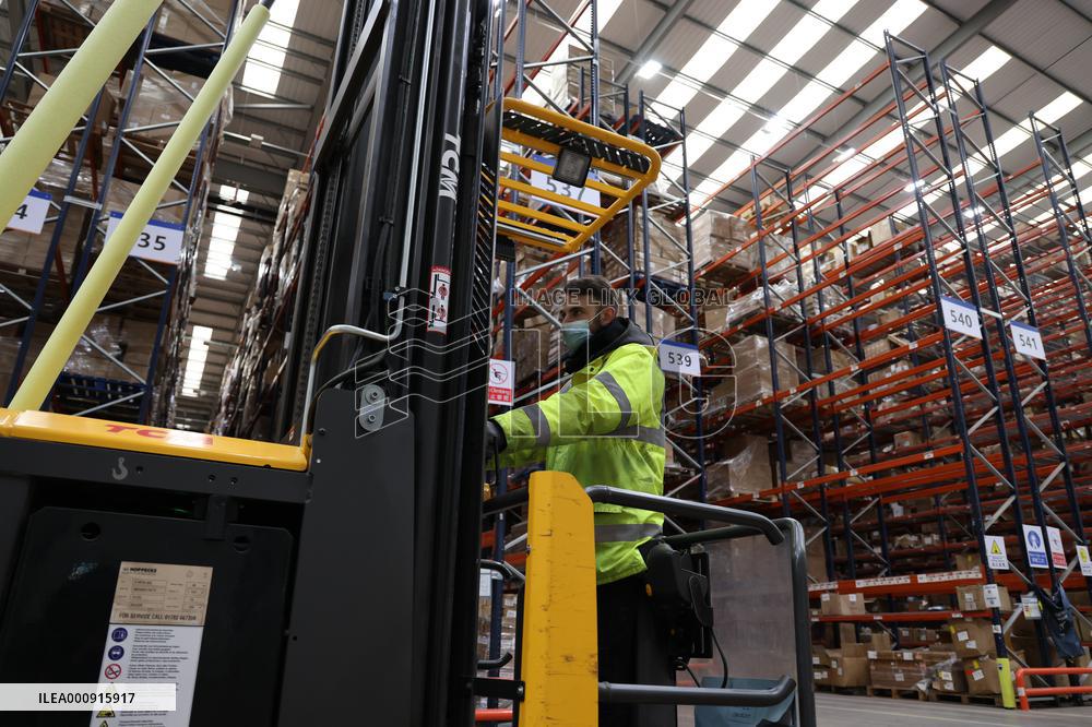 BRITAIN-BIRMINGHAM-OVERSEAS WAREHOUSES