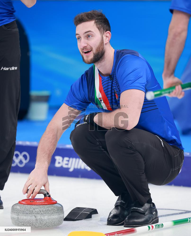 (XHTP)(BEIJING2022)CHINA-BEIJING-OLYMPIC WINTER GAMES-CURLING-MEN'S ROUND ROBIN SESSION-CHN VS GBR (CN)