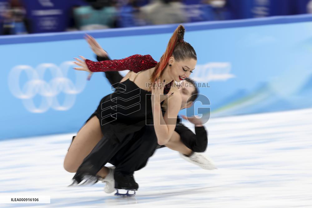 (BEIJNG2022)CHINA-BEIJING-OLYMPIC WINTER GAMES-FIGURE SKATING-ICE DANCE-FREE DANCE (CN)