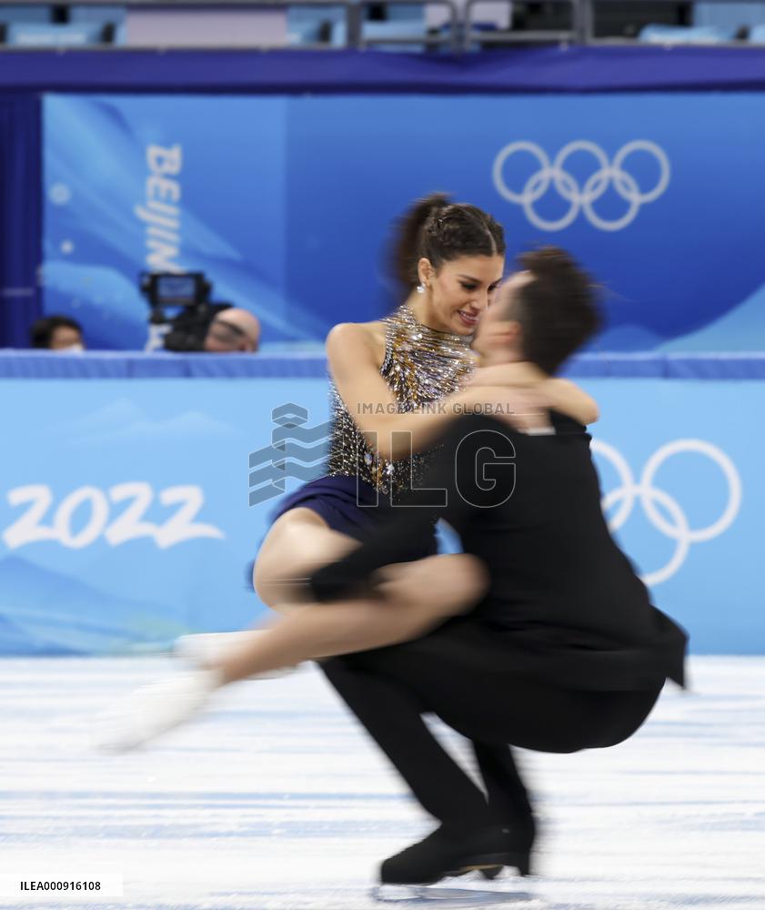 (XHTP)(BEIJNG2022)CHINA-BEIJING-OLYMPIC WINTER GAMES-FIGURE SKATING-ICE DANCE-FREE DANCE (CN)
