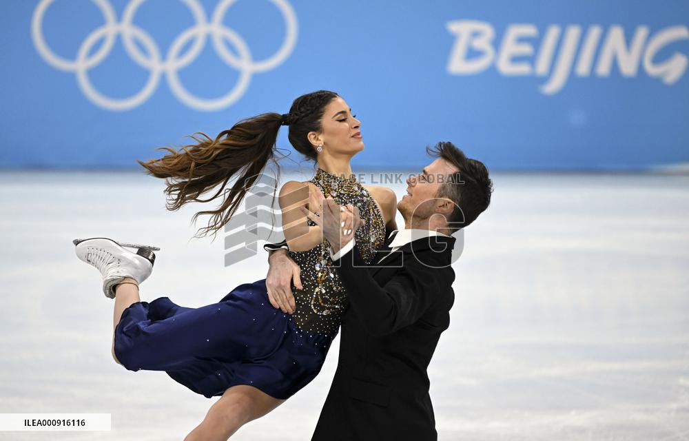 (XHTP)(BEIJNG2022)CHINA-BEIJING-OLYMPIC WINTER GAMES-FIGURE SKATING-ICE DANCE-FREE DANCE (CN)