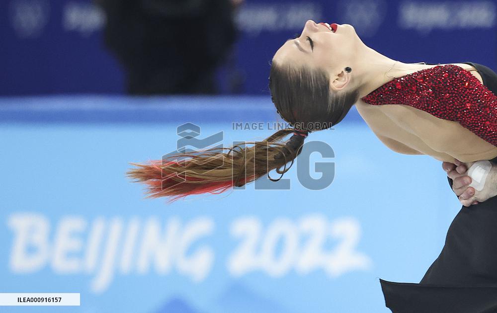 (BEIJNG2022)CHINA-BEIJING-OLYMPIC WINTER GAMES-FIGURE SKATING-ICE DANCE-FREE DANCE (CN)