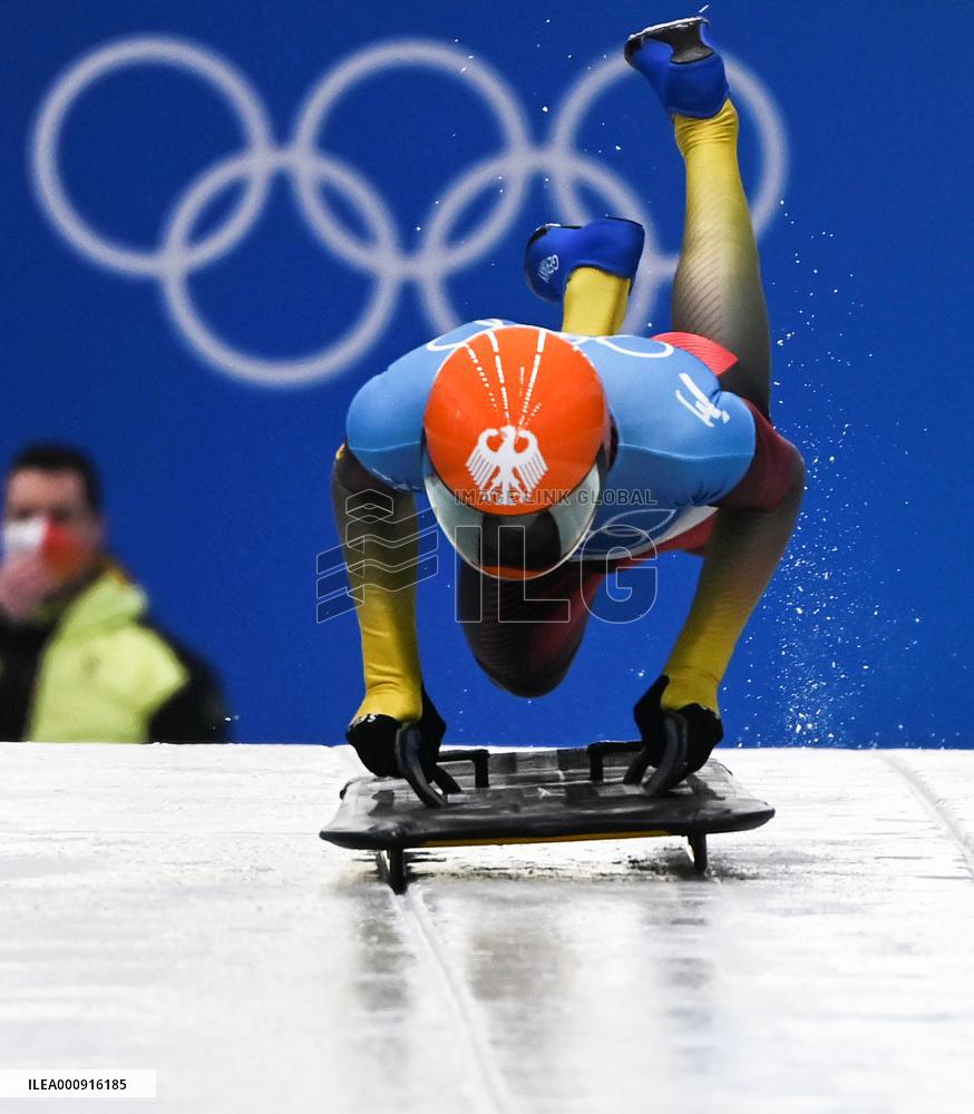 (BEIJING2022)CHINA-BEIJING-YANQING-OLYMPIC WINTER GAMES-SKELETON (CN)