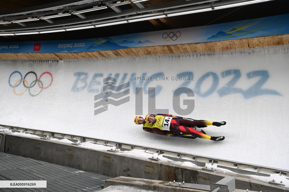 (BEIJING2022)CHINA-BEIJING-YANQING-OLYMPIC WINTER GAMES-LUGE-TEAM RELAY (CN)