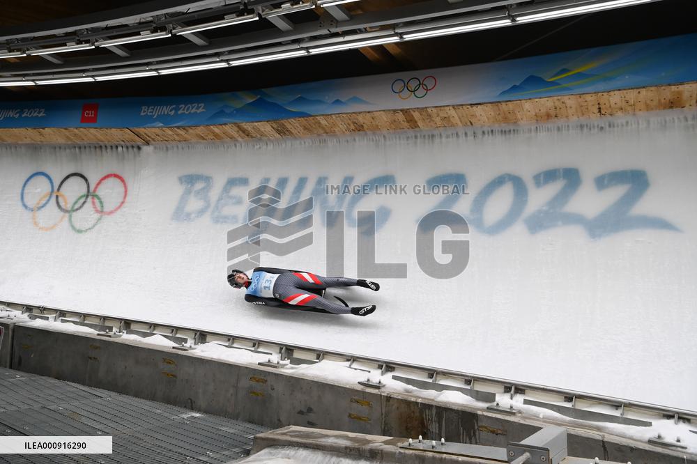 (BEIJING2022)CHINA-BEIJING-YANQING-OLYMPIC WINTER GAMES-LUGE-TEAM RELAY (CN)