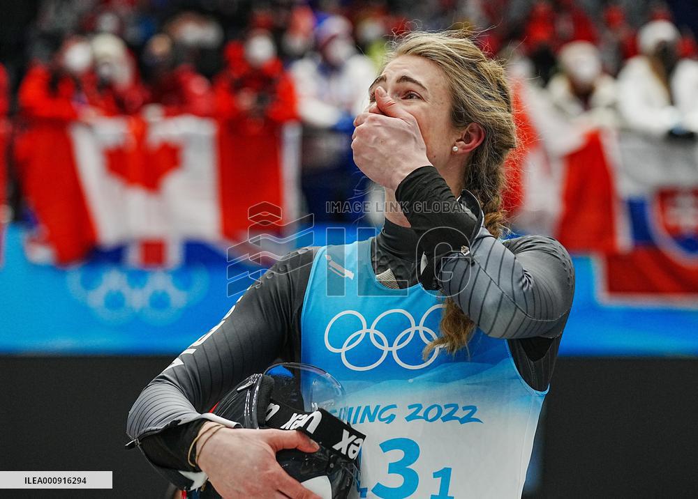 (BEIJING2022)CHINA-BEIJING-YANQING-OLYMPIC WINTER GAMES-LUGE-TEAM RELAY (CN)