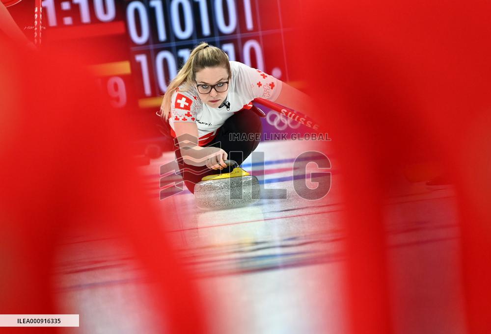 (BEIJING2022)CHINA-BEIJING-WINTER OLYMPIC GAMES-CURLING-WOMEN'S ROUND ROBIN-CHN vs SUI (CN)