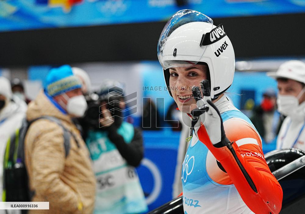 (BEIJING2022)CHINA-BEIJING-YANQING-OLYMPIC WINTER GAMES-LUGE-TEAM RELAY (CN)
