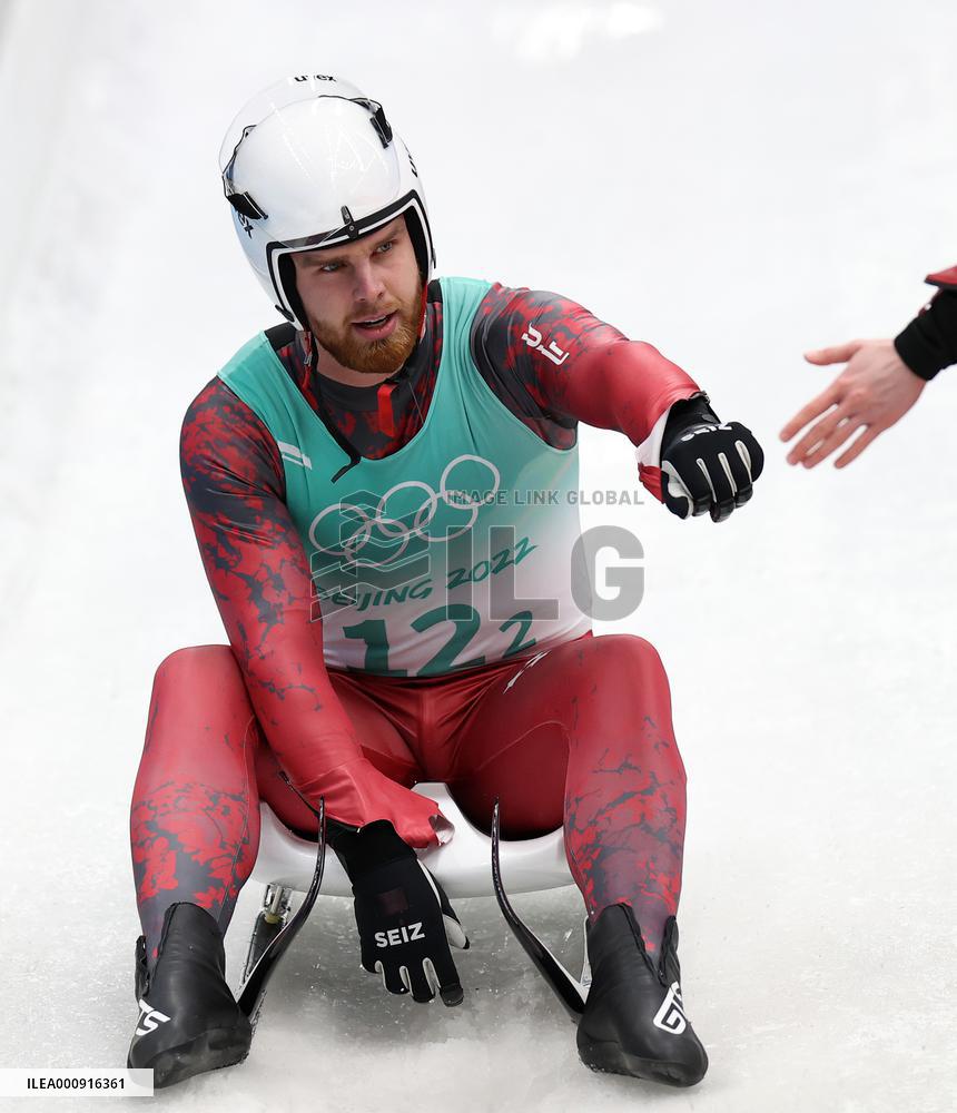 (BEIJING2022)CHINA-BEIJING-YANQING-OLYMPIC WINTER GAMES-LUGE-TEAM RELAY (CN)