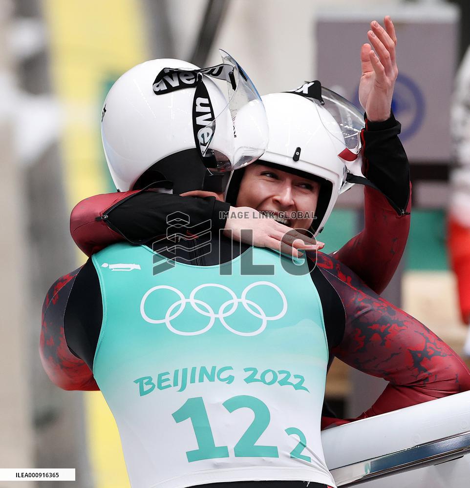 (BEIJING2022)CHINA-BEIJING-YANQING-OLYMPIC WINTER GAMES-LUGE-TEAM RELAY (CN)