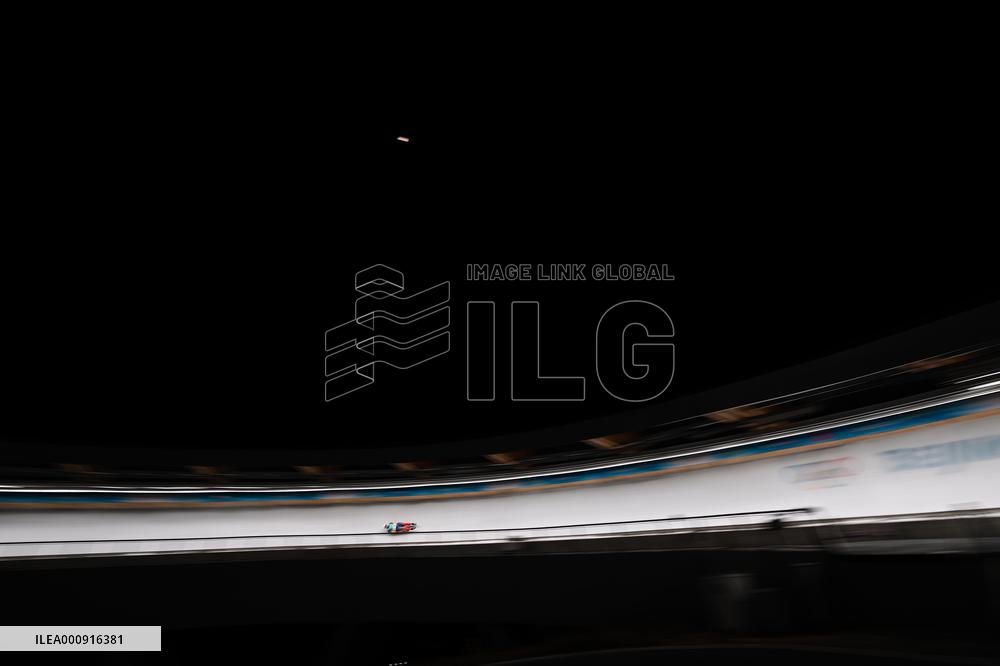 (BEIJING2022)CHINA-BEIJING-YANQING-OLYMPIC WINTER GAMES-LUGE-TEAM RELAY (CN)