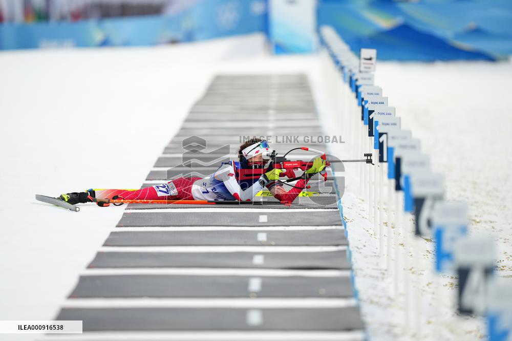 (BEIJING2022)CHINA-ZHANGJIAKOU-OLYMPIC WINTER GAMES-BIATHLON-WOMEN'S 7.5KM SPRINT (CN)