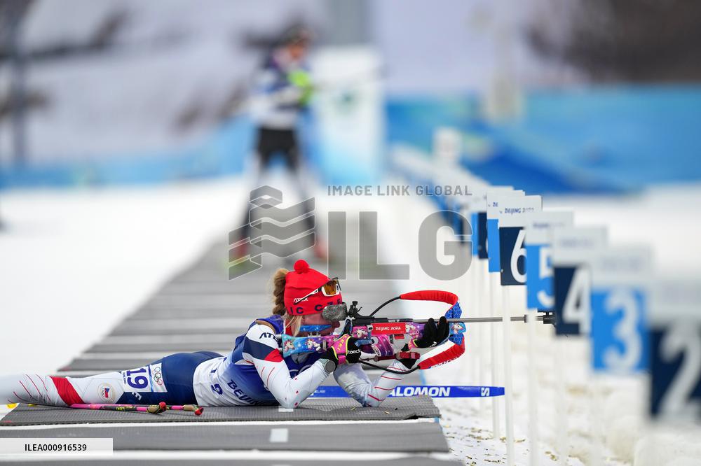 (BEIJING2022)CHINA-ZHANGJIAKOU-OLYMPIC WINTER GAMES-BIATHLON-WOMEN'S 7.5KM SPRINT (CN)