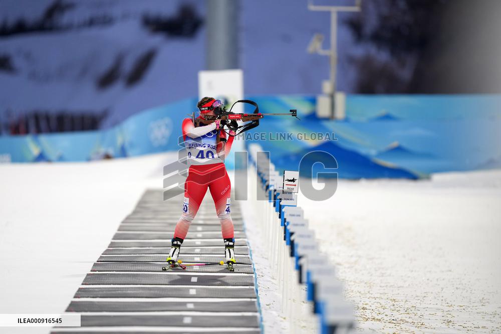 (BEIJING2022)CHINA-ZHANGJIAKOU-OLYMPIC WINTER GAMES-BIATHLON-WOMEN'S 7.5KM SPRINT (CN)