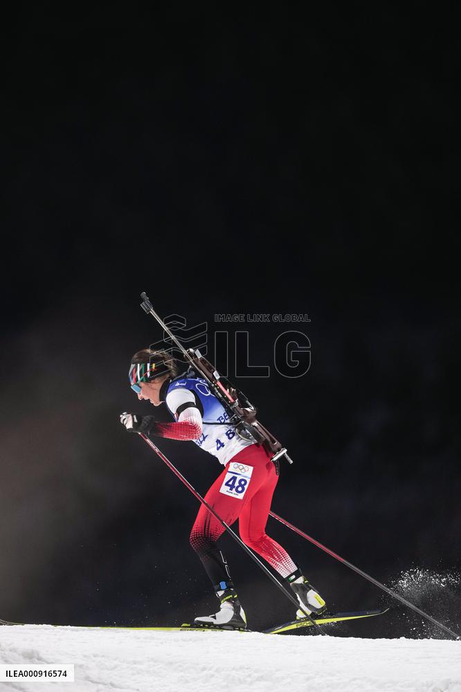 (BEIJING2022)CHINA-ZHANGJIAKOU-OLYMPIC WINTER GAMES-BIATHLON-WOMEN'S 7.5KM SPRINT (CN)