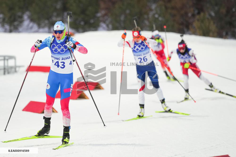 (BEIJING2022)CHINA-ZHANGJIAKOU-OLYMPIC WINTER GAMES-BIATHLON-WOMEN'S 7.5KM SPRINT (CN)