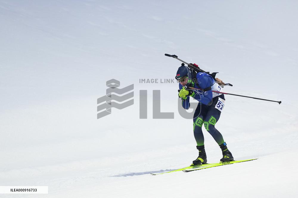 (BEIJING2022)CHINA-ZHANGJIAKOU-OLYMPIC WINTER GAMES-BIATHLON-MEN'S 10KM SPRINT (CN)