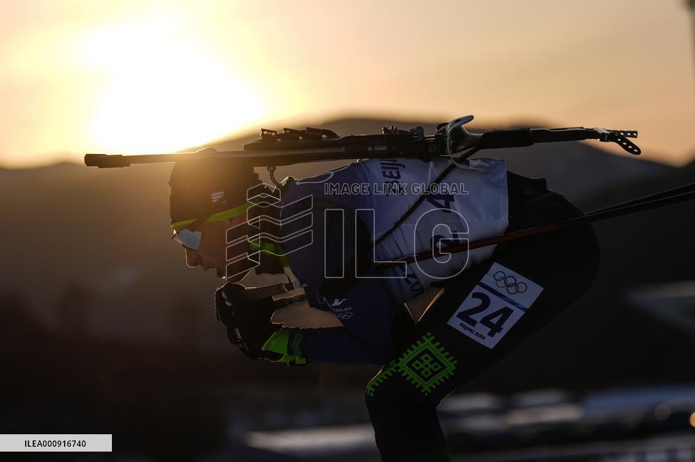 (BEIJING2022)CHINA-ZHANGJIAKOU-OLYMPIC WINTER GAMES-BIATHLON-MEN'S 10KM SPRINT (CN)