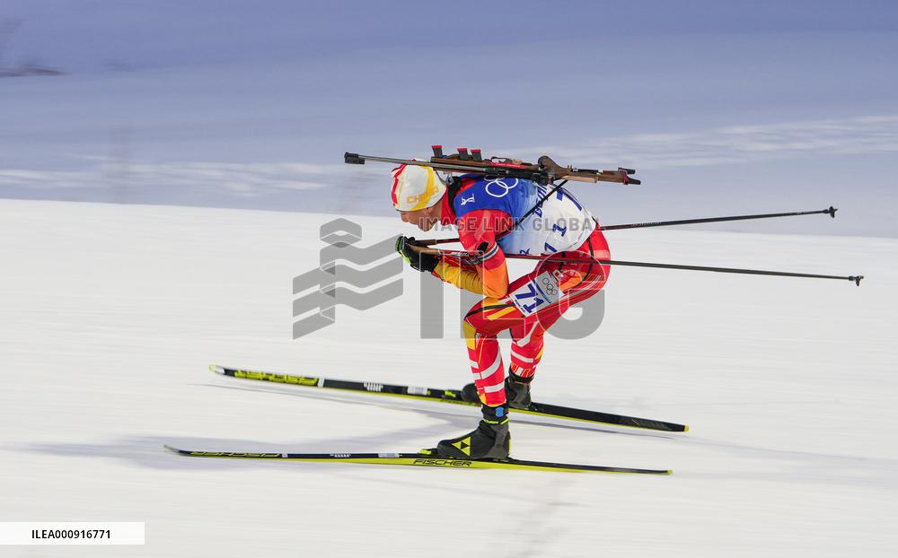 (BEIJING2022)CHINA-ZHANGJIAKOU-OLYMPIC WINTER GAMES-BIATHLON-MEN'S 10KM SPRINT (CN)
