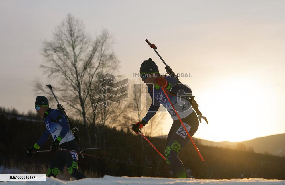 (BEIJING2022)CHINA-ZHANGJIAKOU-OLYMPIC WINTER GAMES-BIATHLON-MEN'S 10KM SPRINT (CN)