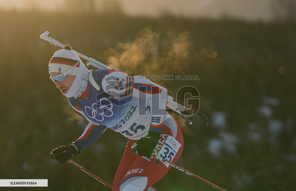 (BEIJING2022)CHINA-ZHANGJIAKOU-OLYMPIC WINTER GAMES-BIATHLON-MEN'S 10KM SPRINT (CN)