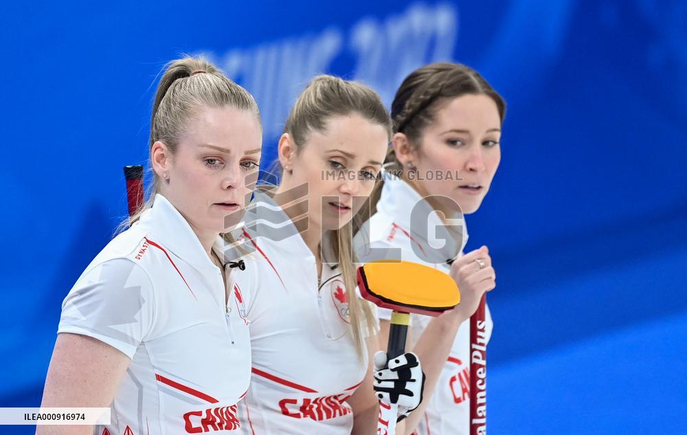 (BEIJING2022)CHINA-BEIJING-WINTER OLYMPIC GAMES-CURLING-WOMEN'S ROUND ROBIN-SUI VS CAN(CN)