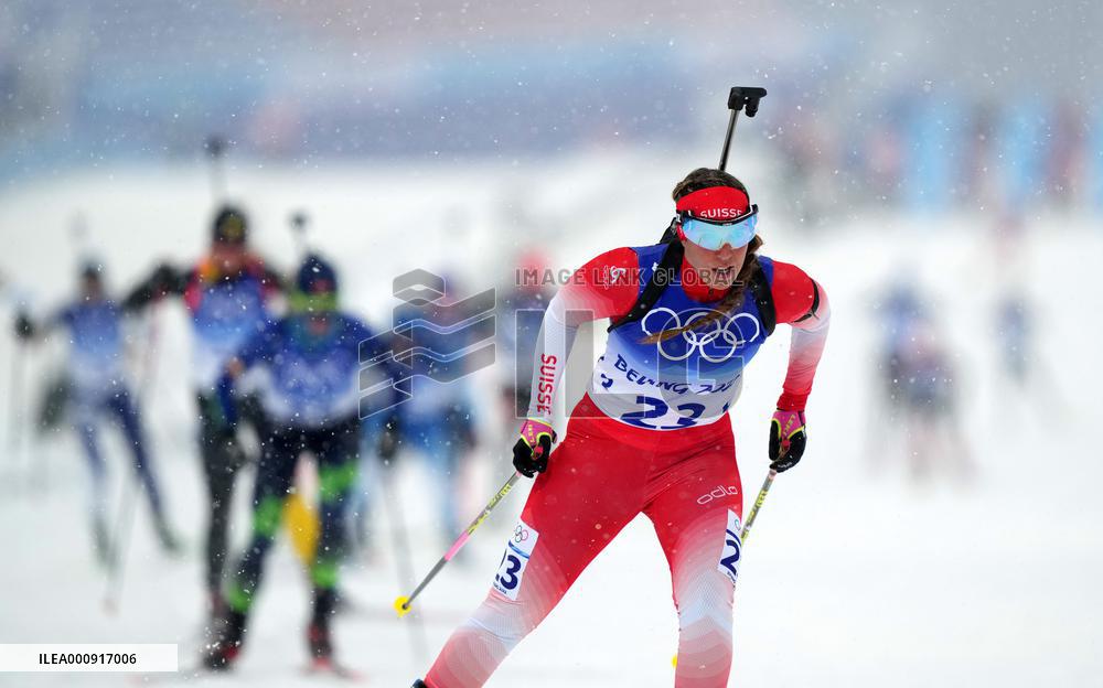 (BEIJING2022)CHINA-ZHANGJIAKOU-OLYMPIC WINTER GAMES-BIATHLON-WOMEN'S 10KM PURSUIT (CN)