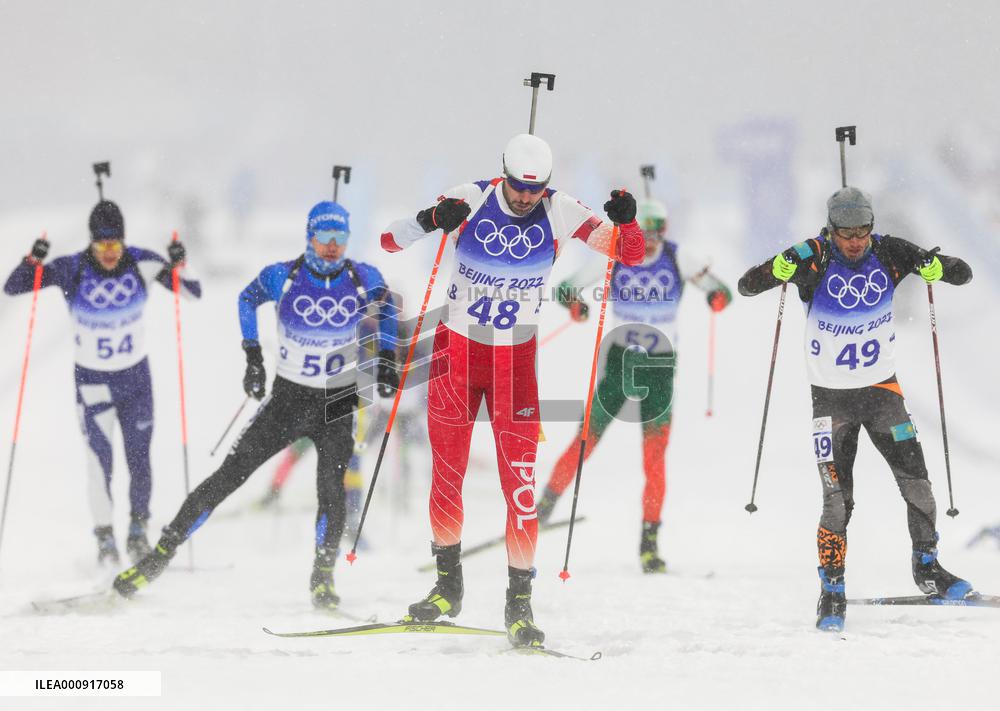 (BEIJING2022)CHINA-ZHANGJIAKOU-OLYMPIC WINTER GAMES-BIATHLON-MEN'S 12.5KM PURSUIT (CN)