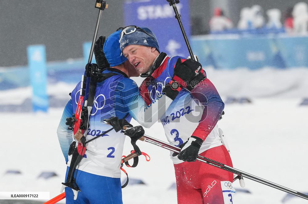 (BEIJING2022)CHINA-ZHANGJIAKOU-OLYMPIC WINTER GAMES-BIATHLON-MEN'S 12.5KM PURSUIT (CN)