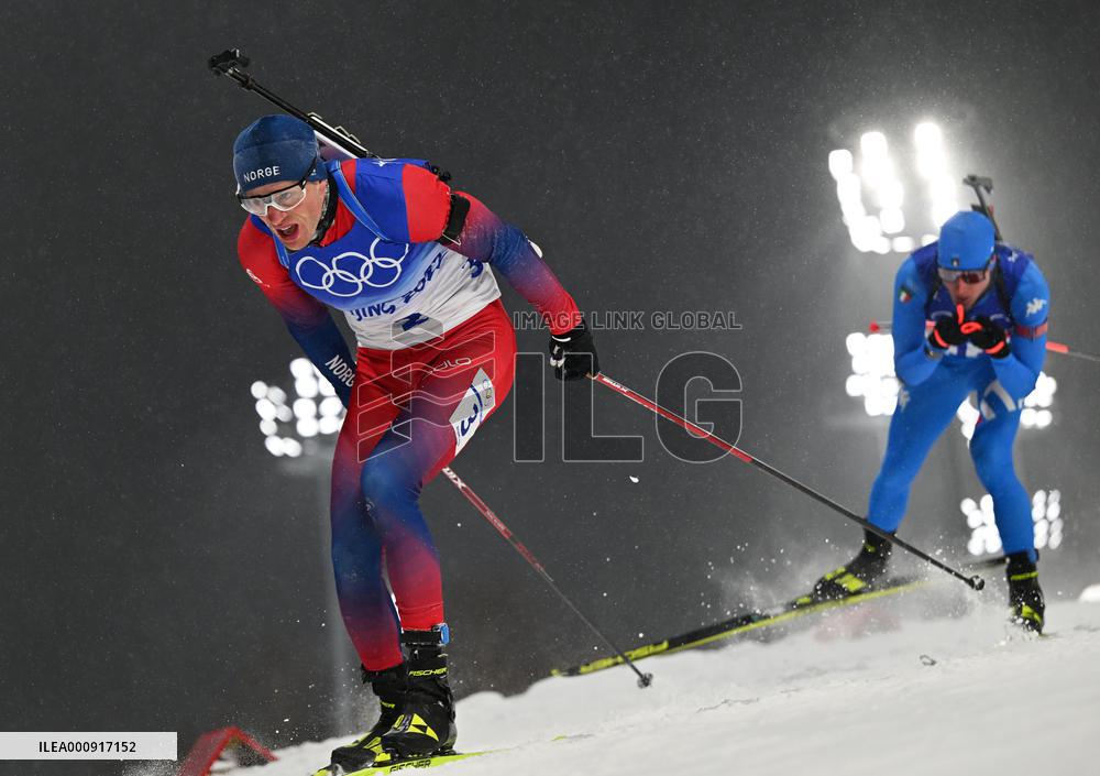 (BEIJING2022)CHINA-ZHANGJIAKOU-OLYMPIC WINTER GAMES-BIATHLON-MEN'S 12.5KM PURSUIT (CN)