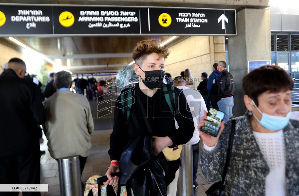 ISRAEL-TEL AVIV-UKRAINE-PASSENGERS