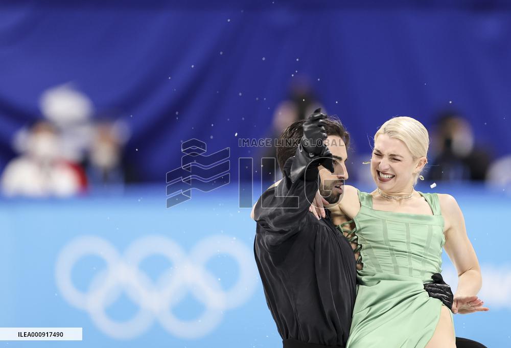 (BEIJNG2022)CHINA-BEIJING-OLYMPIC WINTER GAMES-FIGURE SKATING-ICE DANCE-FREE DANCE (CN)