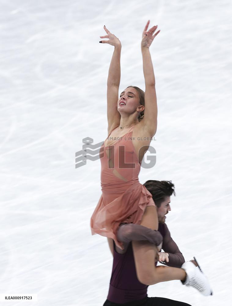 (BEIJNG2022)CHINA-BEIJING-OLYMPIC WINTER GAMES-FIGURE SKATING-ICE DANCE-FREE DANCE (CN)