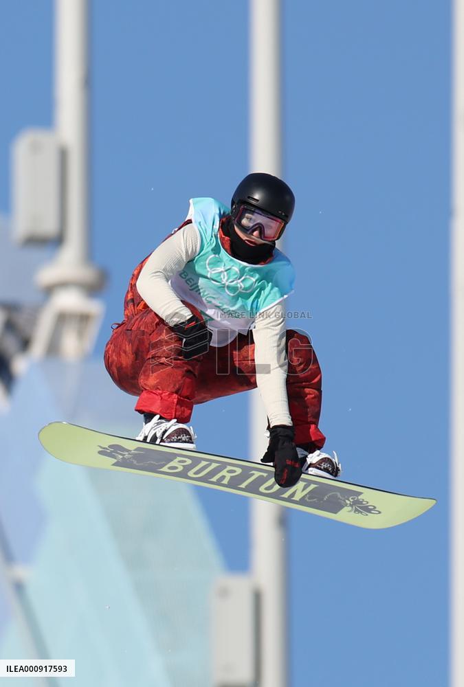 (BEIJING2022)CHINA-BEIJING-OLYMPIC WINTER GAMES-WOMEN'S SNOWBOARD BIG AIR-QUALIFICATION (CN)