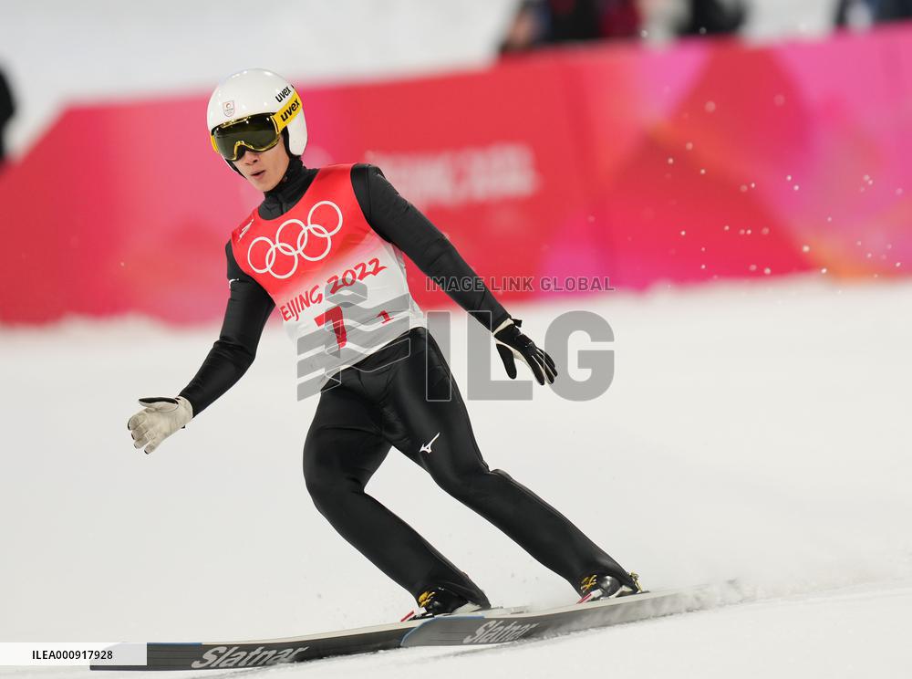 (BEIJING2022) CHINA-ZHANGJIAKOU-OLYMPIC WINTER GAMES-SKI JUMPING-MEN'S TEAM (CN)