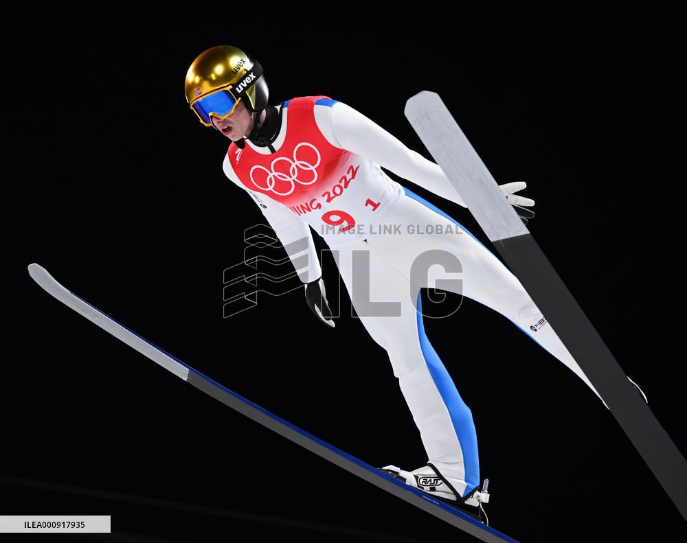 (BEIJING2022) CHINA-ZHANGJIAKOU-OLYMPIC WINTER GAMES-SKI JUMPING-MEN'S TEAM (CN)