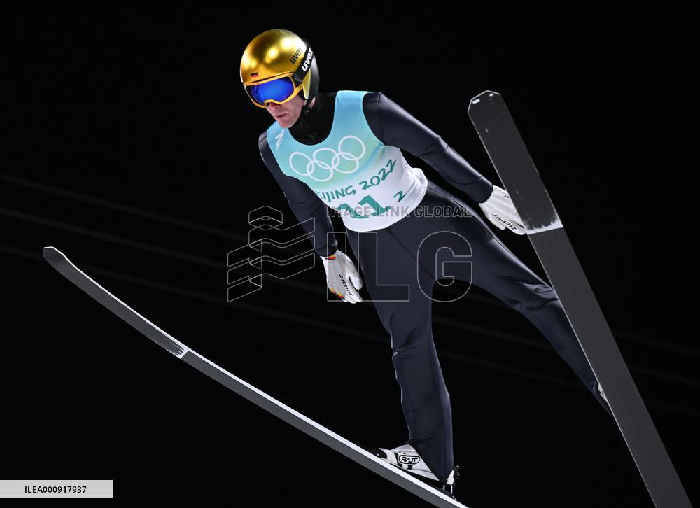 (BEIJING2022) CHINA-ZHANGJIAKOU-OLYMPIC WINTER GAMES-SKI JUMPING-MEN'S TEAM (CN)