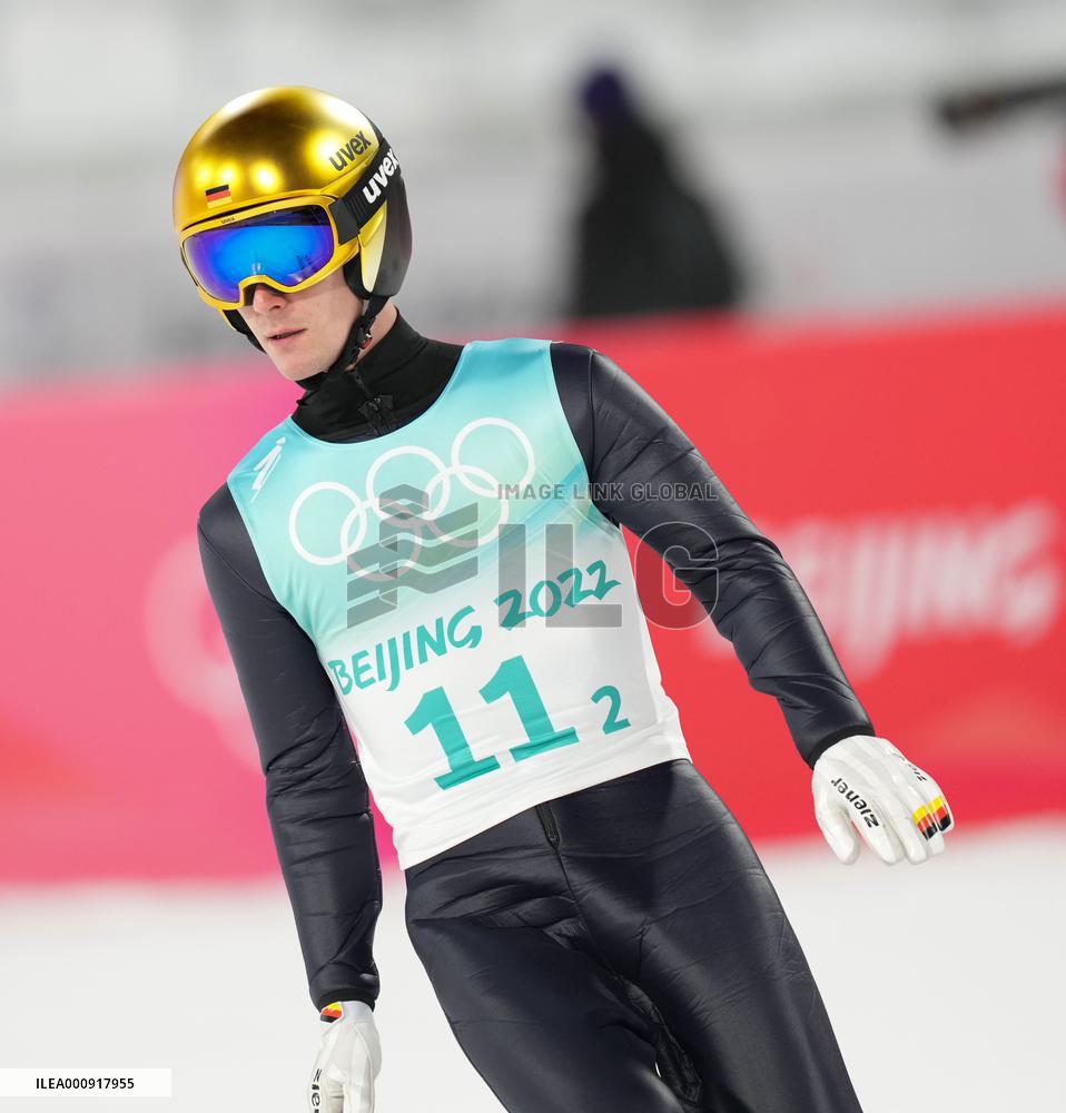 (BEIJING2022) CHINA-ZHANGJIAKOU-OLYMPIC WINTER GAMES-SKI JUMPING-MEN'S TEAM (CN)
