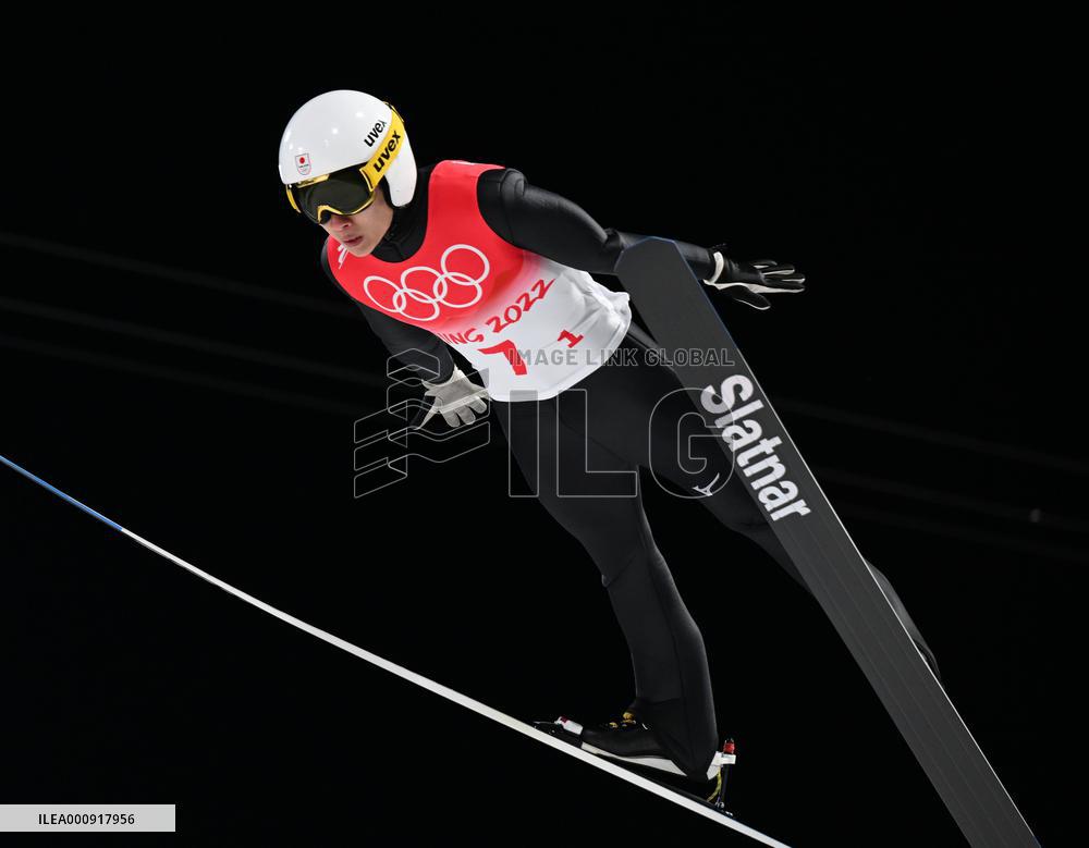 (BEIJING2022) CHINA-ZHANGJIAKOU-OLYMPIC WINTER GAMES-SKI JUMPING-MEN'S TEAM (CN)