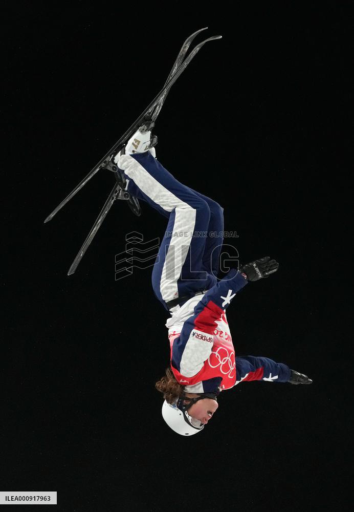 (BEIJING2022)CHINA-ZHANGJIAKOU-OLYMPIC WINTER GAMES-FREESTYLE SKIING-WOMEN'S AERIALS-FINAL (CN)