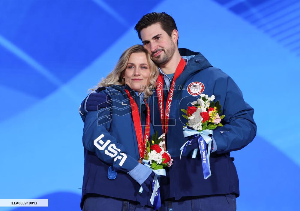 (BEIJING2022)CHINA-BEIJING-OLYMPIC WINTER GAMES-AWARDING CEREMONY (CN)