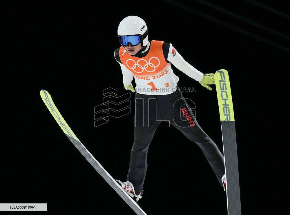 (BEIJING2022) CHINA-ZHANGJIAKOU-OLYMPIC WINTER GAMES-SKI JUMPING-MEN'S TEAM (CN)
