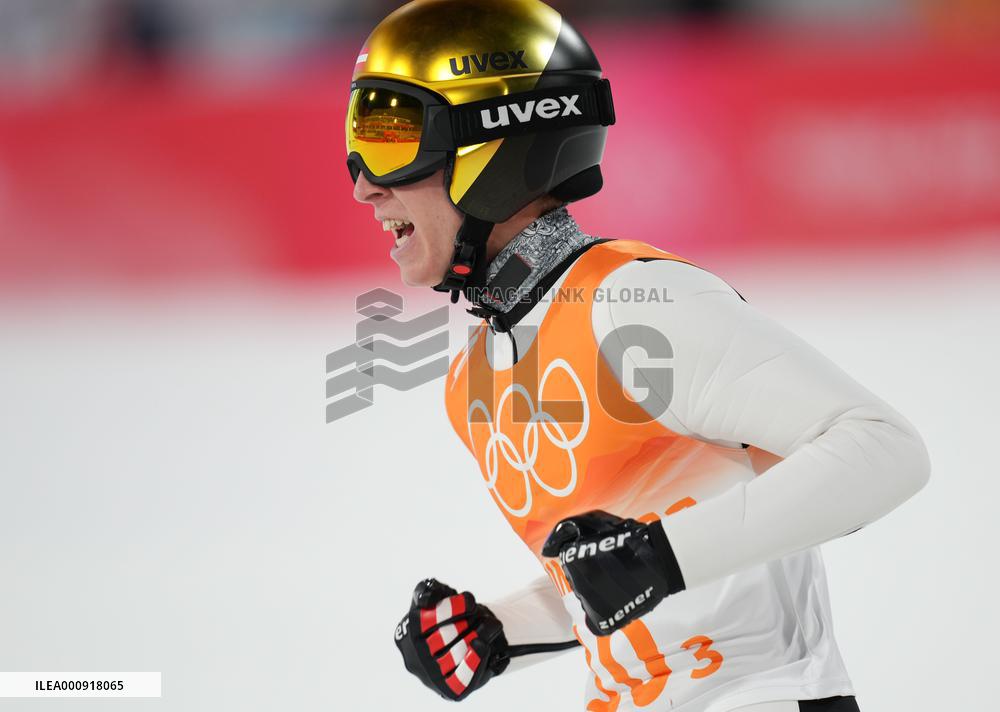 (BEIJING2022) CHINA-ZHANGJIAKOU-OLYMPIC WINTER GAMES-SKI JUMPING-MEN'S TEAM (CN)