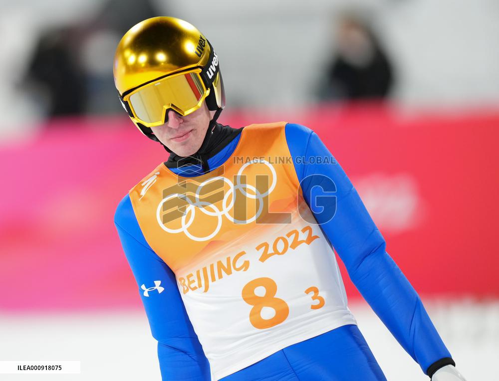 (BEIJING2022) CHINA-ZHANGJIAKOU-OLYMPIC WINTER GAMES-SKI JUMPING-MEN'S TEAM (CN)