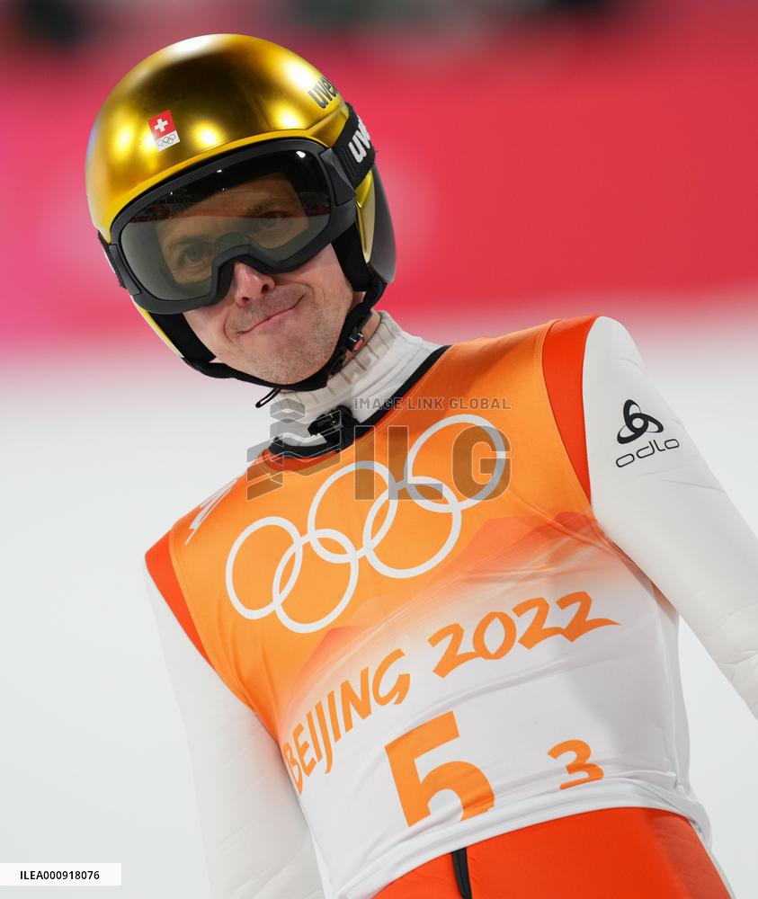 (BEIJING2022) CHINA-ZHANGJIAKOU-OLYMPIC WINTER GAMES-SKI JUMPING-MEN'S TEAM (CN)