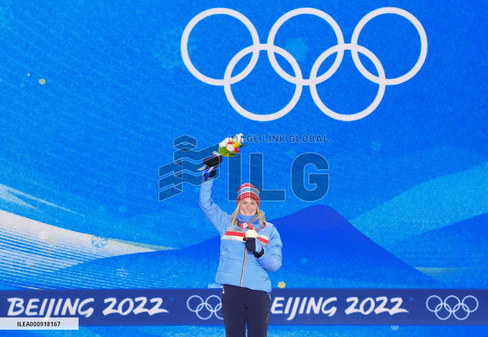 (BEIJING2022)CHINA- ZHANGJIAKOU-OLYMPIC WINTER GAMES-AWARDING CEREMONY (CN)