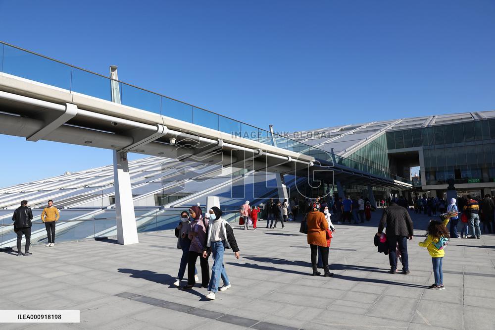 EGYPT-ALEXANDRIA-BIBLIOTHECA ALEXANDRINA