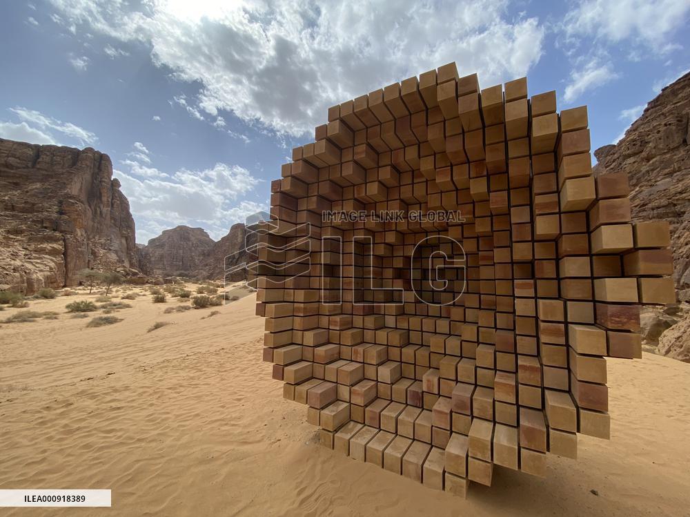 SAUDI ARABIA-ALULA-OPEN AIR ART EXHIBITION-DESERT X ALULA 2022