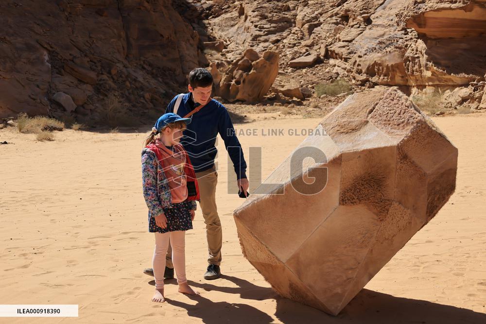 SAUDI ARABIA-ALULA-OPEN AIR ART EXHIBITION-DESERT X ALULA 2022
