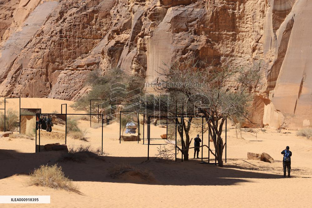 SAUDI ARABIA-ALULA-OPEN AIR ART EXHIBITION-DESERT X ALULA 2022
